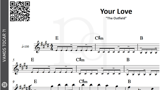 The Outfield - Your Love, Letra