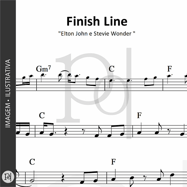Finish Line • Elton John e Stevie Wonder  1