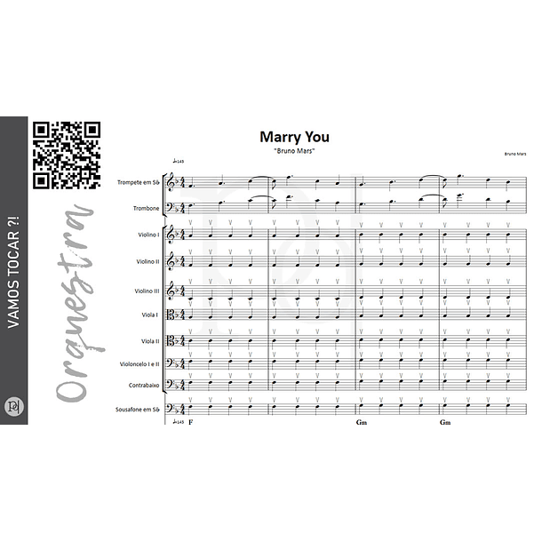 Marry You • Orquestra 3