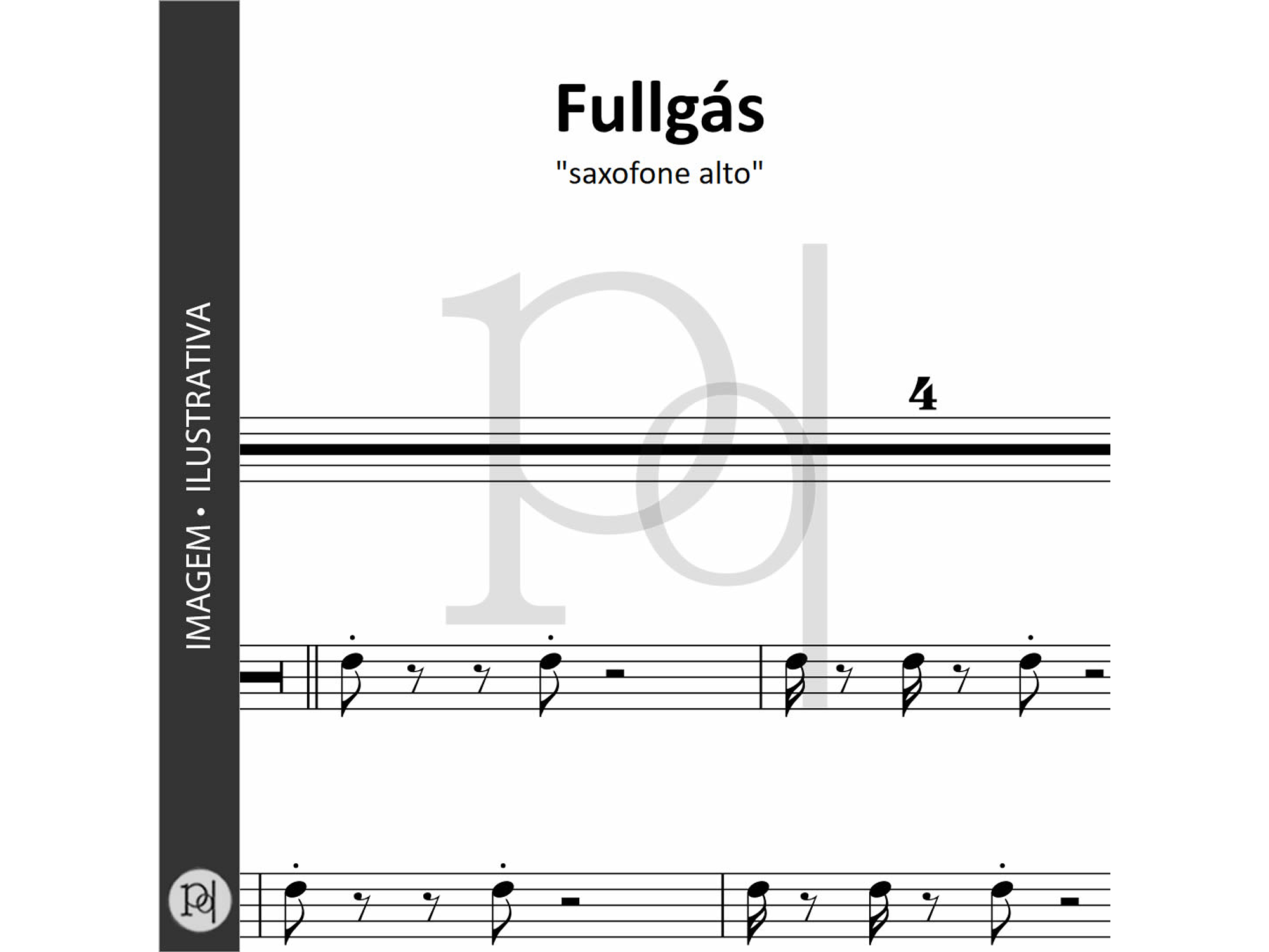 Fullgás • saxofone alto 1