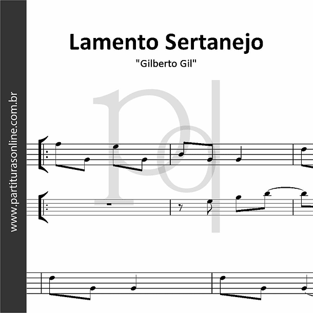 Lamento Sertanejo • Gilberto Gil