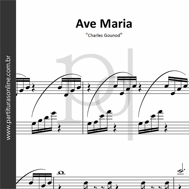 Ave Maria Gounod • Piano 1