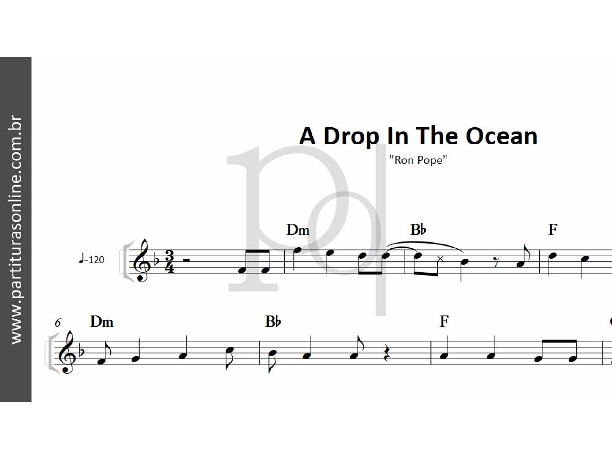 A Drop In The Ocean • Ron Pope 3