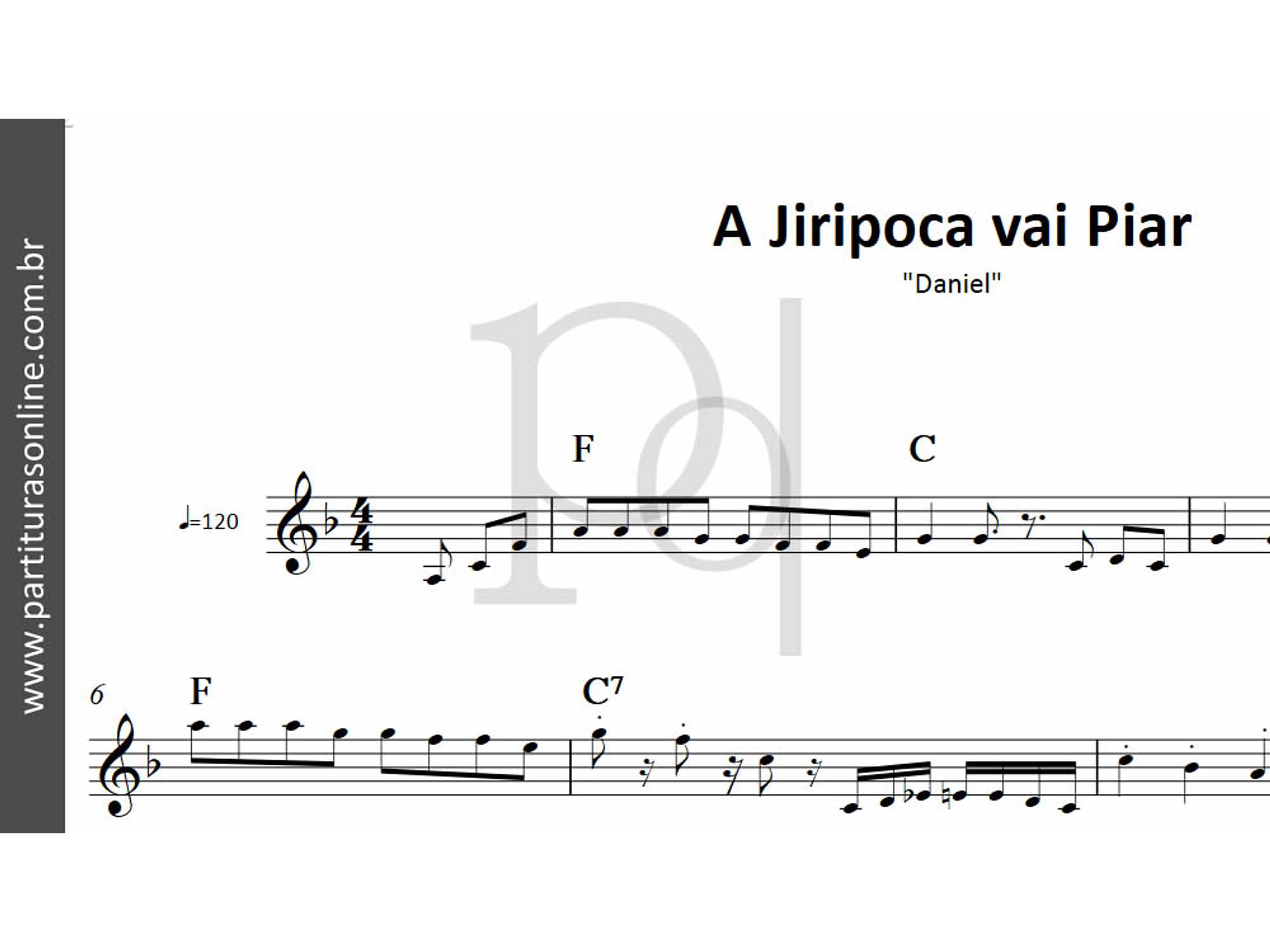 A Jiripoca Vai Piar • Daniel  3