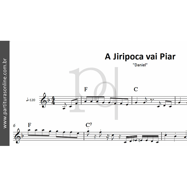 A Jiripoca Vai Piar • Daniel  3