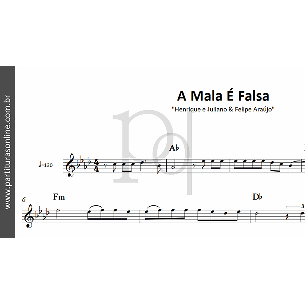 A Mala é Falsa • Henrique e Juliano & Felipe Araújo 3
