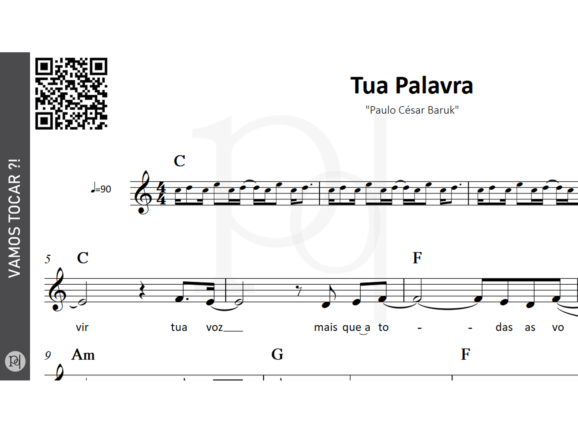 Tua Palavra • Paulo César Baruk 4