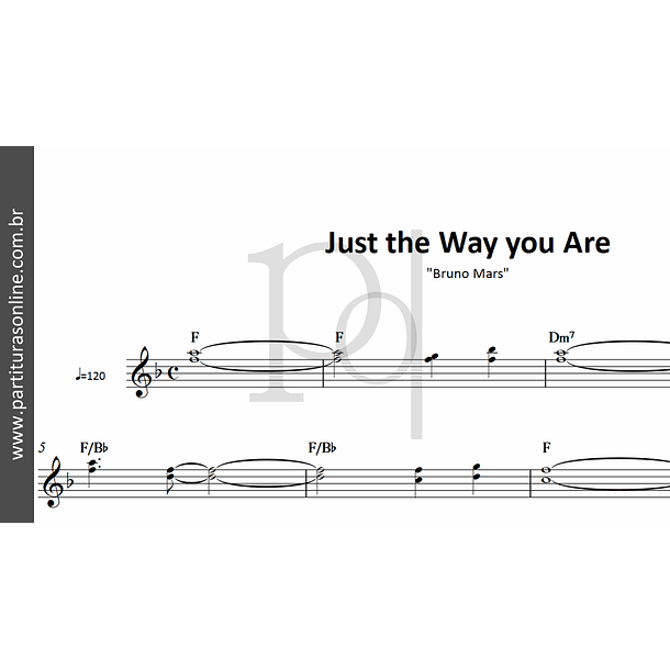 Just the Way you Are • Bruno Mars  3