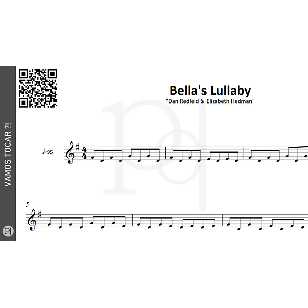 Bella's Lullaby • Dan Redfeld & Elizabeth Hedman 2