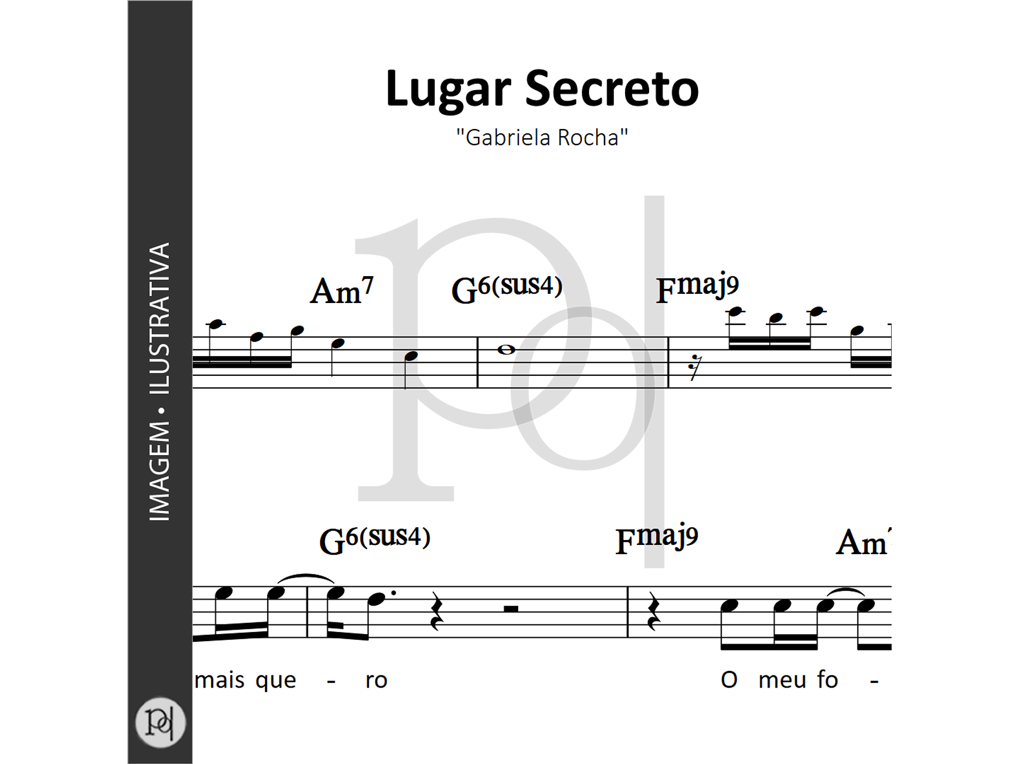 Lugar Secreto • Gabriela Rocha  1