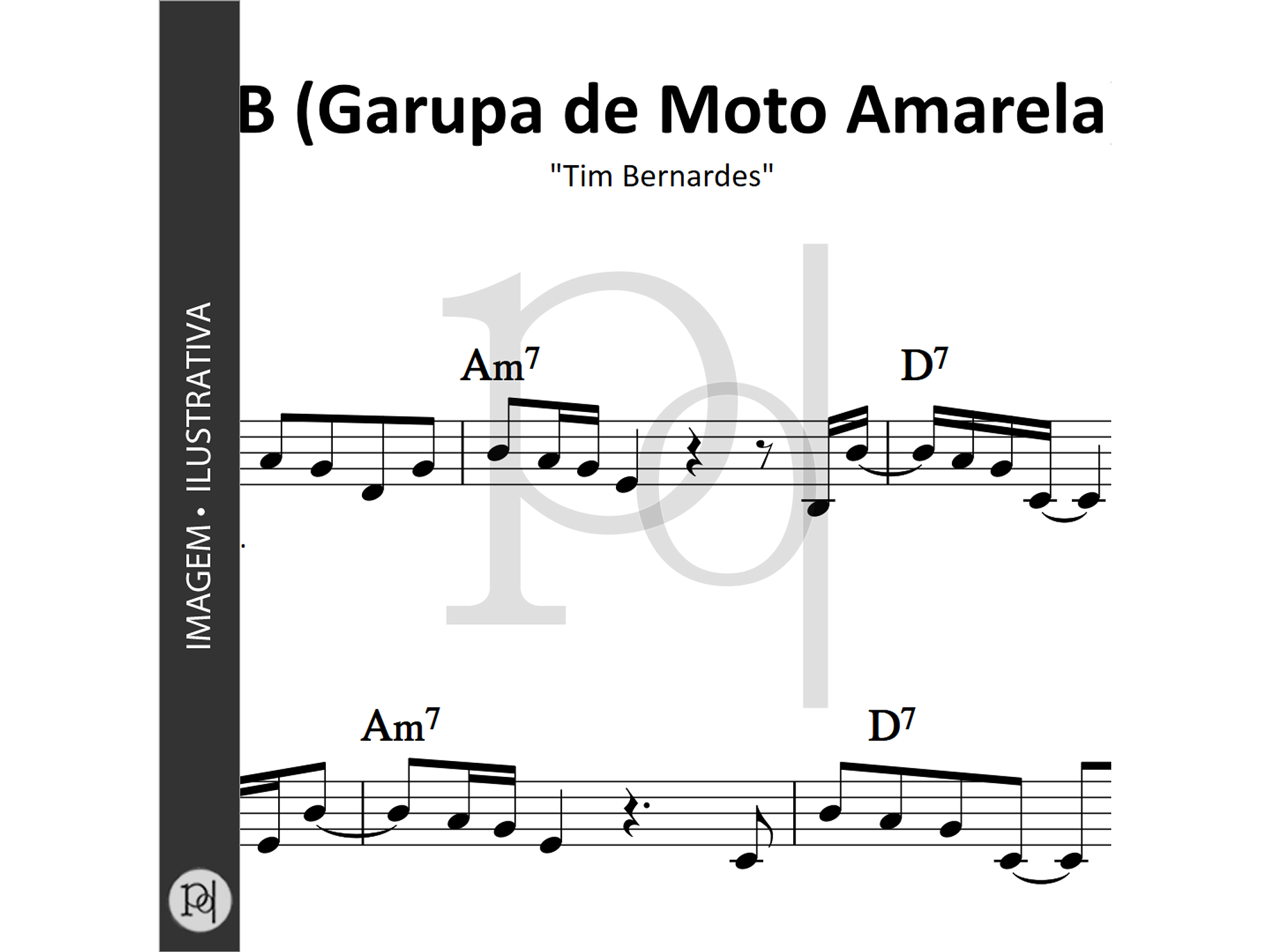 BB (Garupa de Moto Amarela) • Tim Bernardes 1