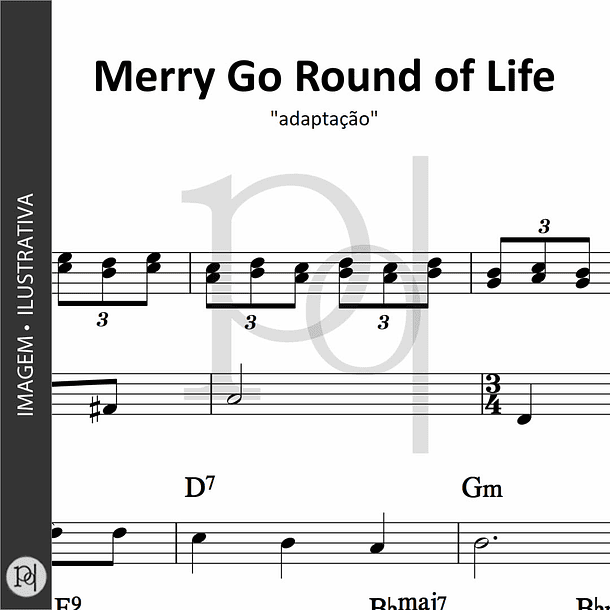 Merry Go Round of Life • Joe Hisaishi (adaptação)