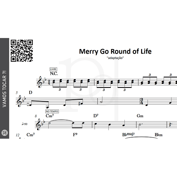 Merry Go Round of Life • Joe Hisaishi (adaptação) 3