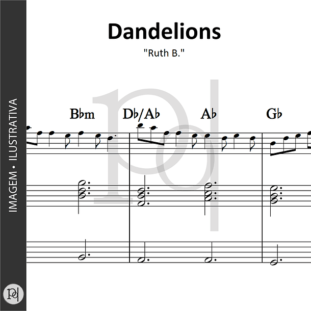 Dandelions • Piano 1