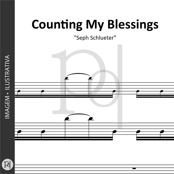 Counting My Blessings • Piano 1