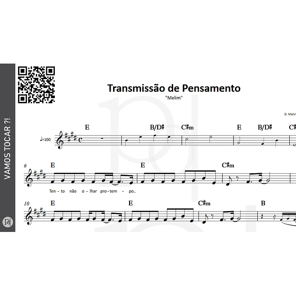 Transmissão de Pensamento • Melim 3