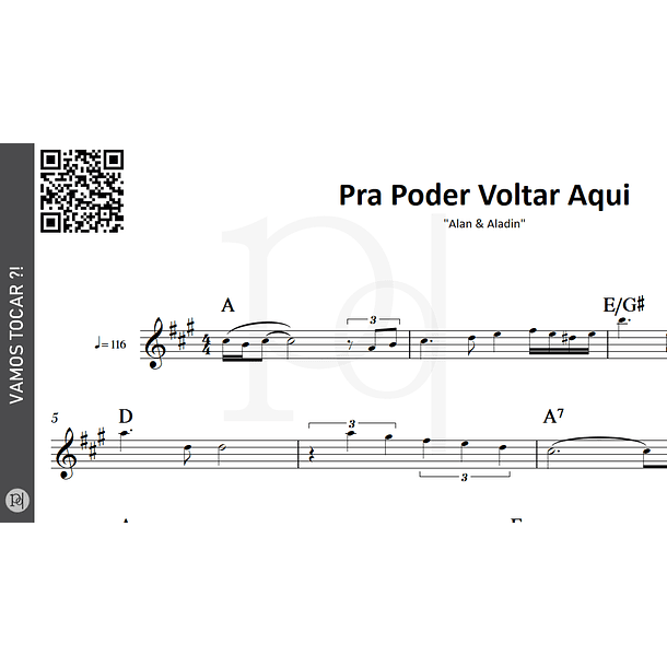 Pra Poder Voltar Aqui • Alan & Aladin 3