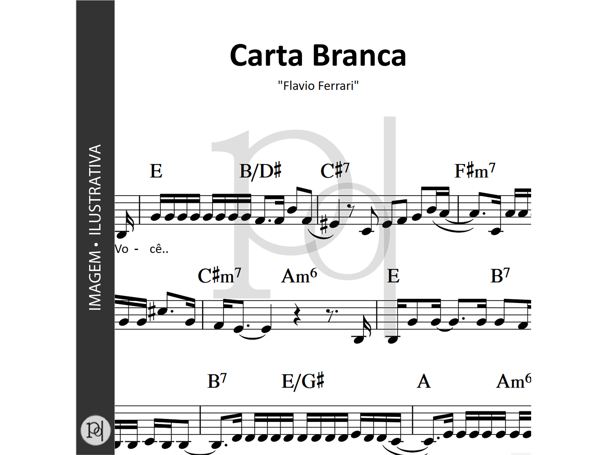 Carta Branca • Flavio Ferrari 1