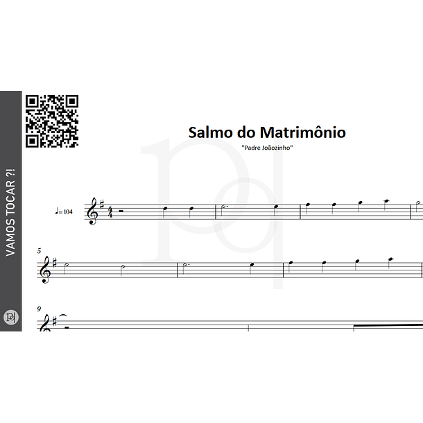 Salmo do Matrimônio • Padre Joãozinho 2