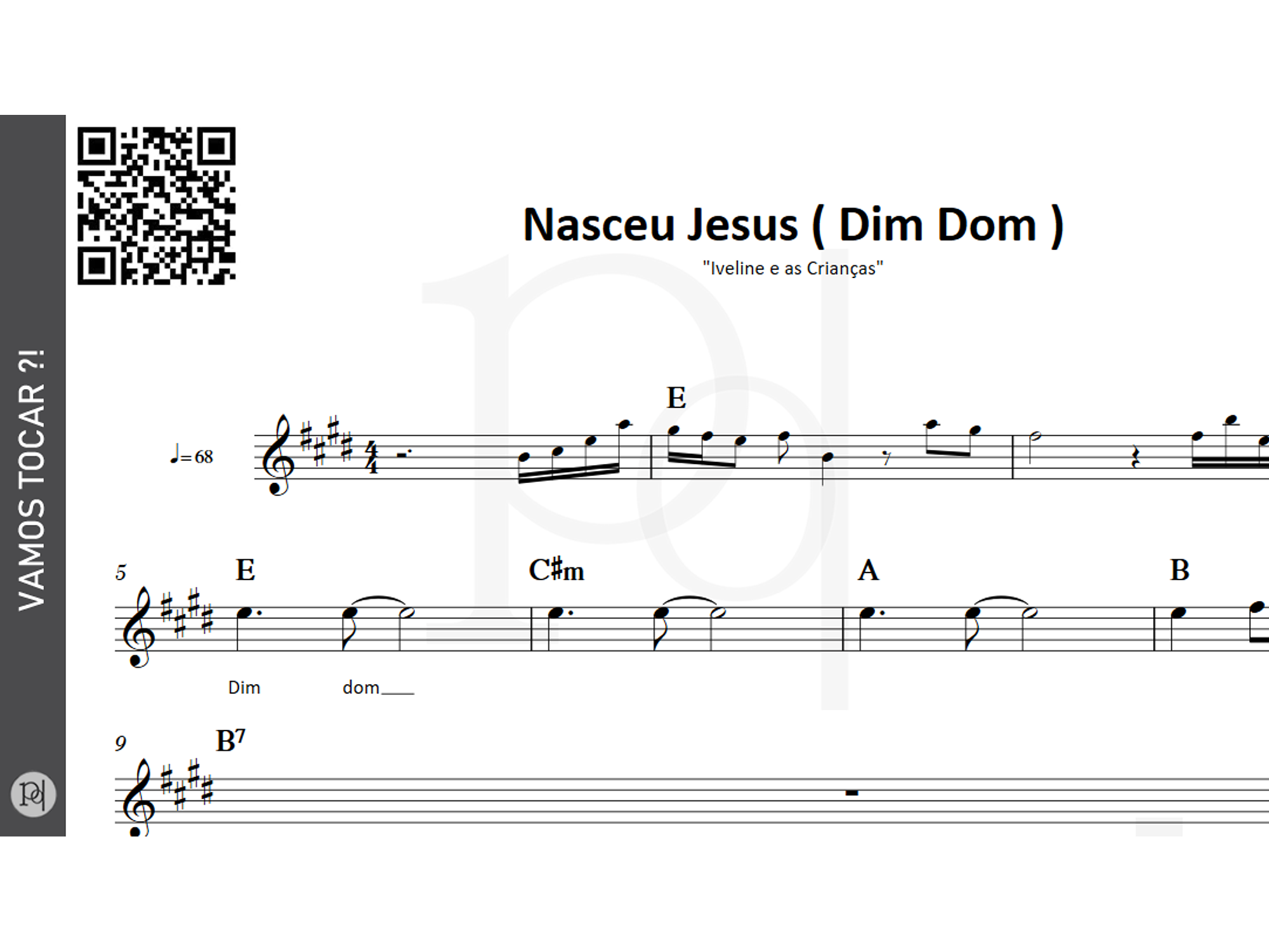 Nasceu Jesus ( Dim Dom ) • Iveline 3