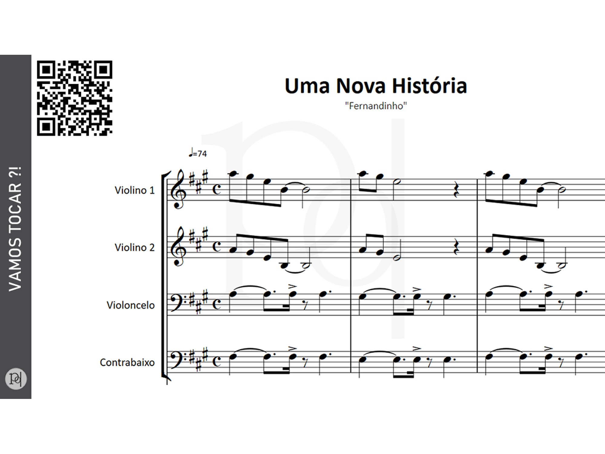 Uma Nova História • Quarteto de Cordas 2