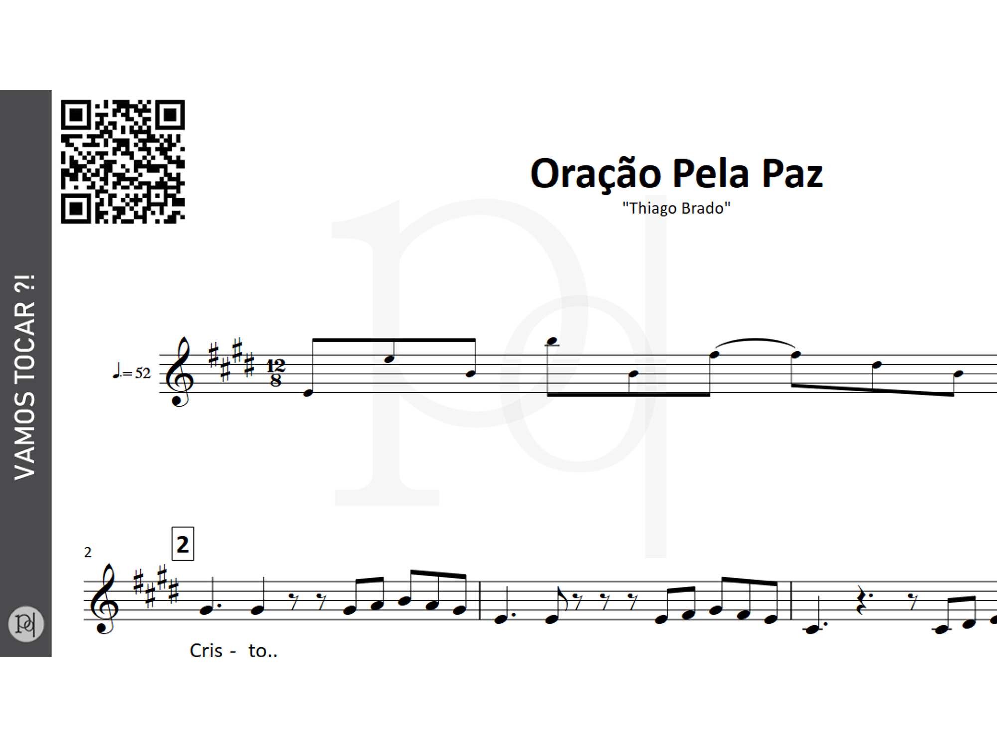 Oração Pela Paz • Thiago Brado 2