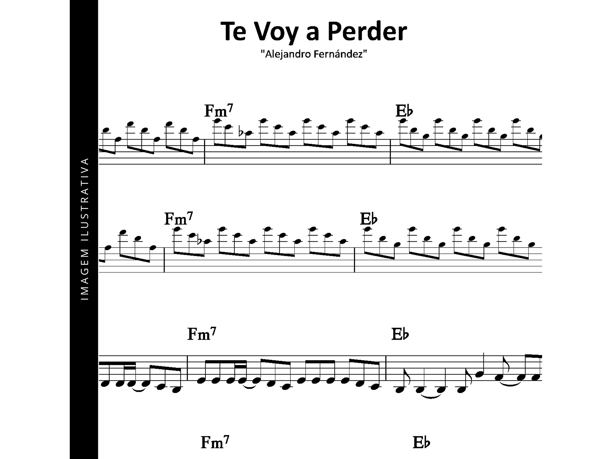 Te Voy a Perder · Alejandro Fernández 1