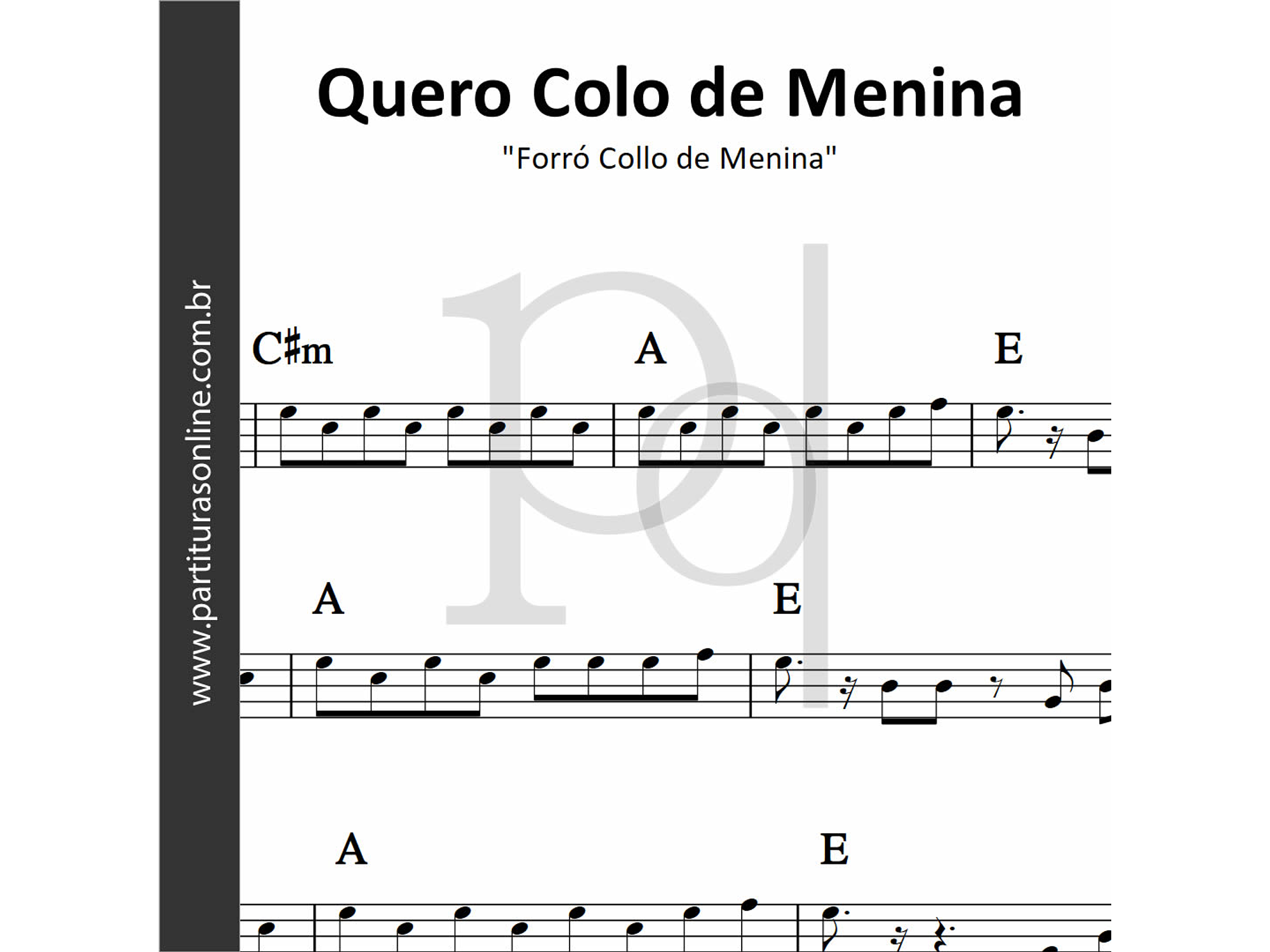 Quero Colo de Menina · Forró Collo de Menina 1