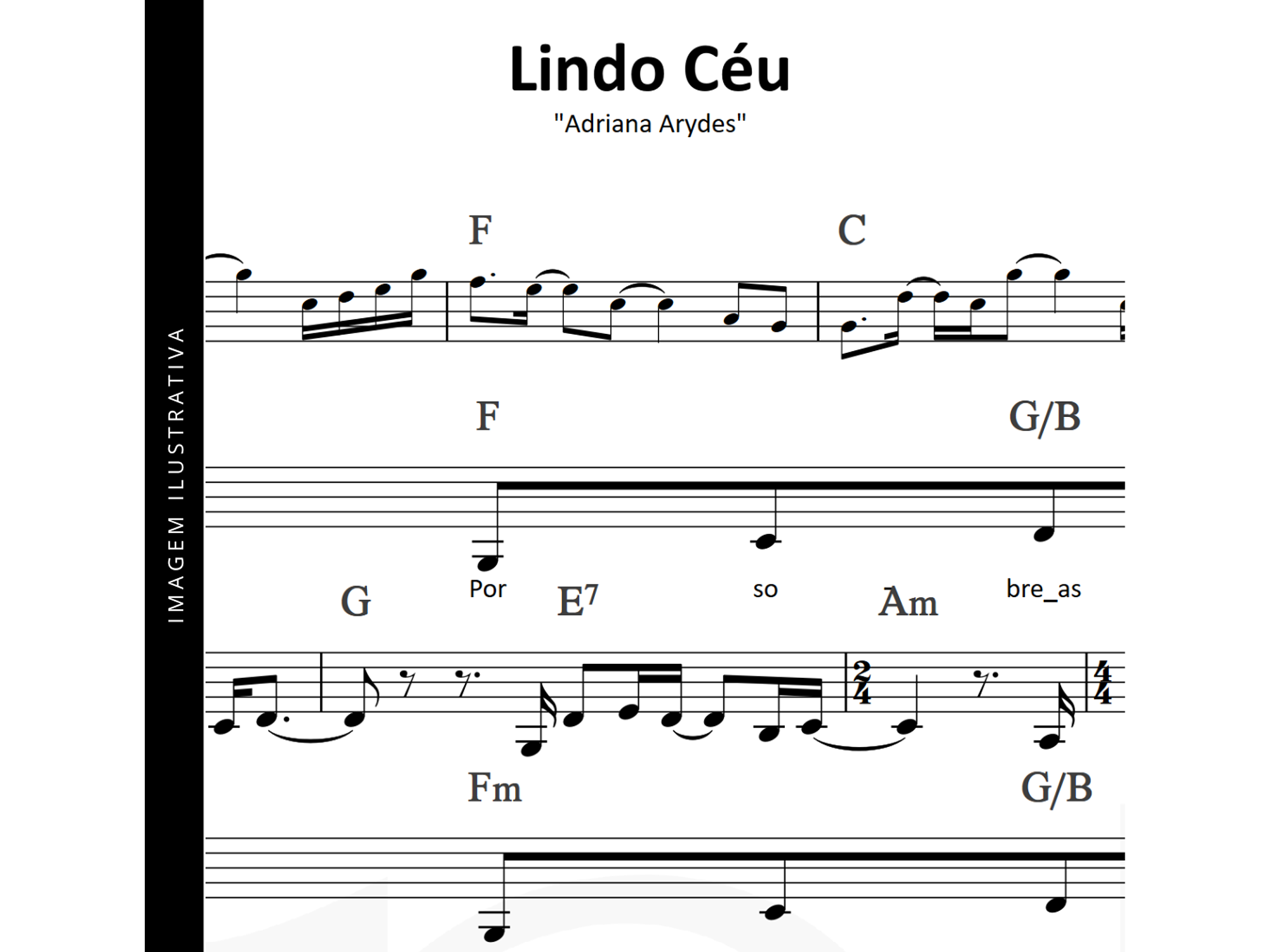 Lindo Céu · Adriana Arydes 1