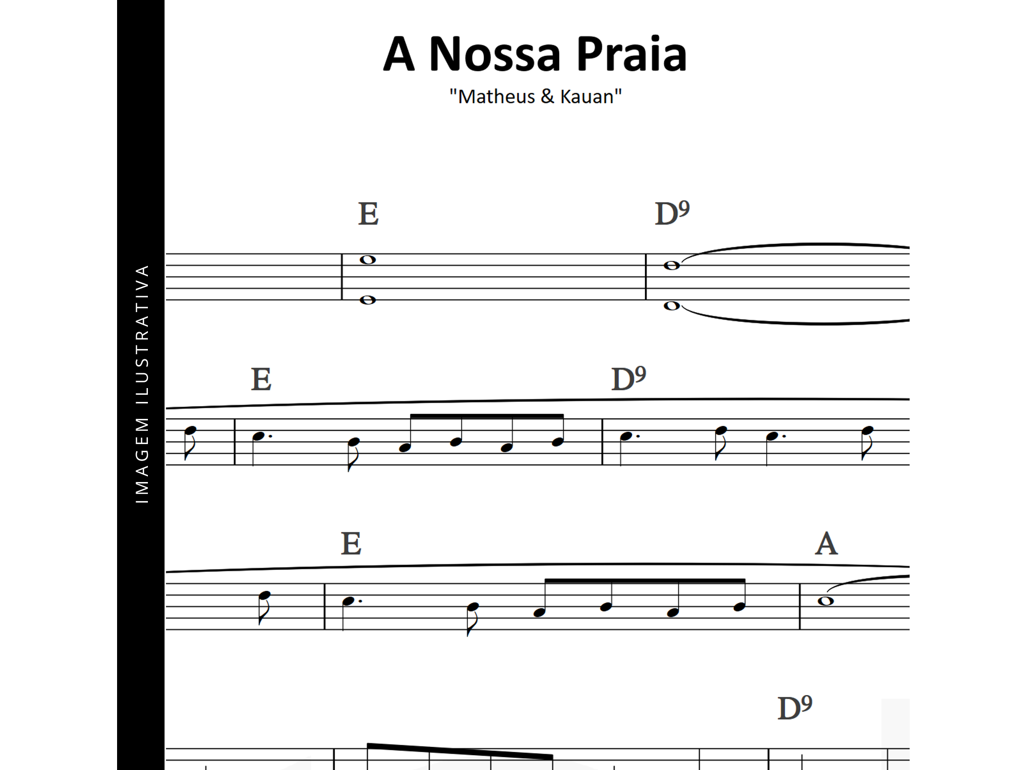 A Nossa Praia · Matheus & Kauan 1