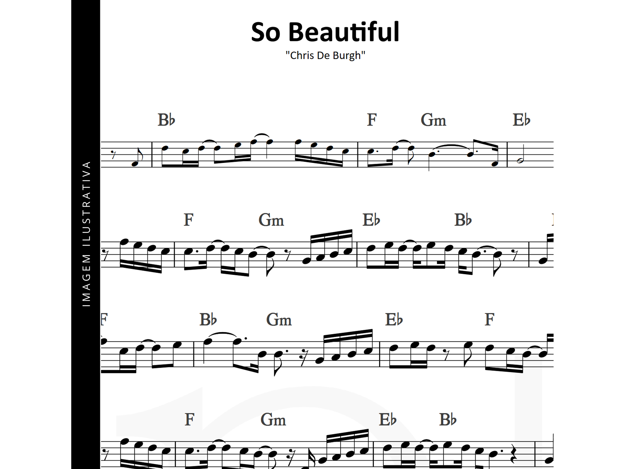 So Beautiful · Chris De Burgh 1