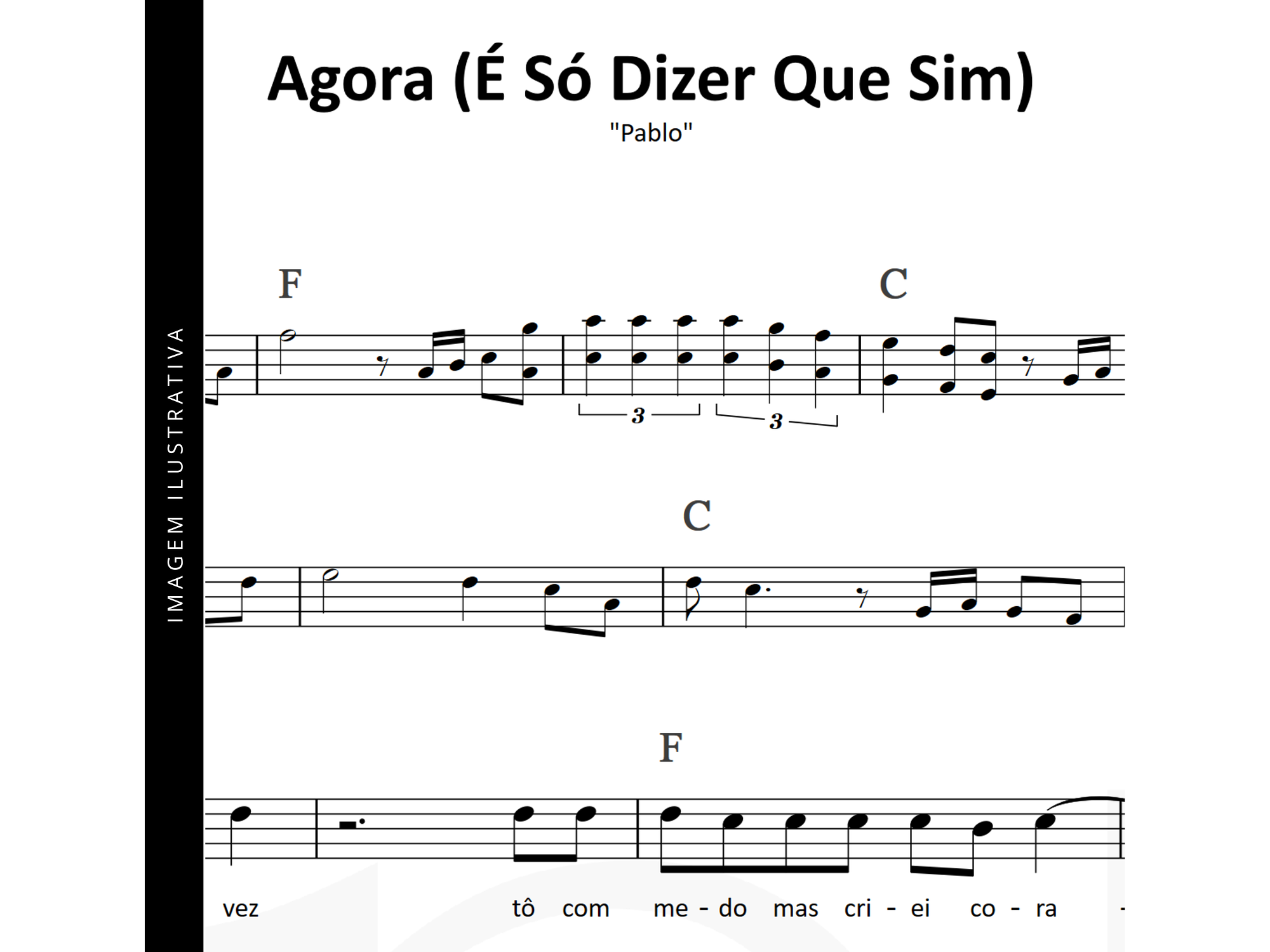 Agora (É Só Dizer Que Sim) · Pablo 1