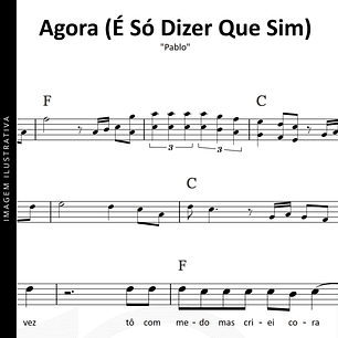 Agora (É Só Dizer Que Sim) · Pablo
