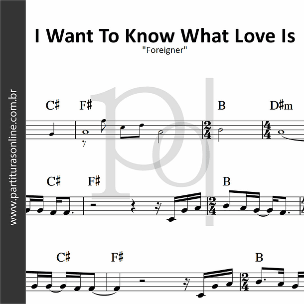 I Want To Know What Love Is | Foreigner 1