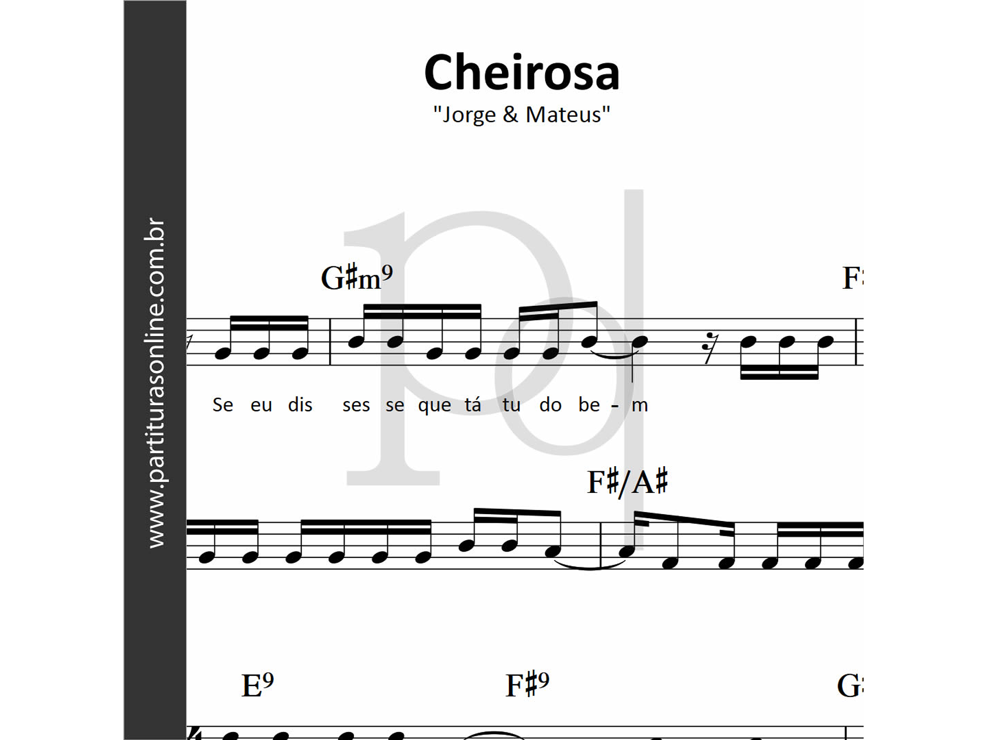 Cheirosa | Jorge & Mateus 1