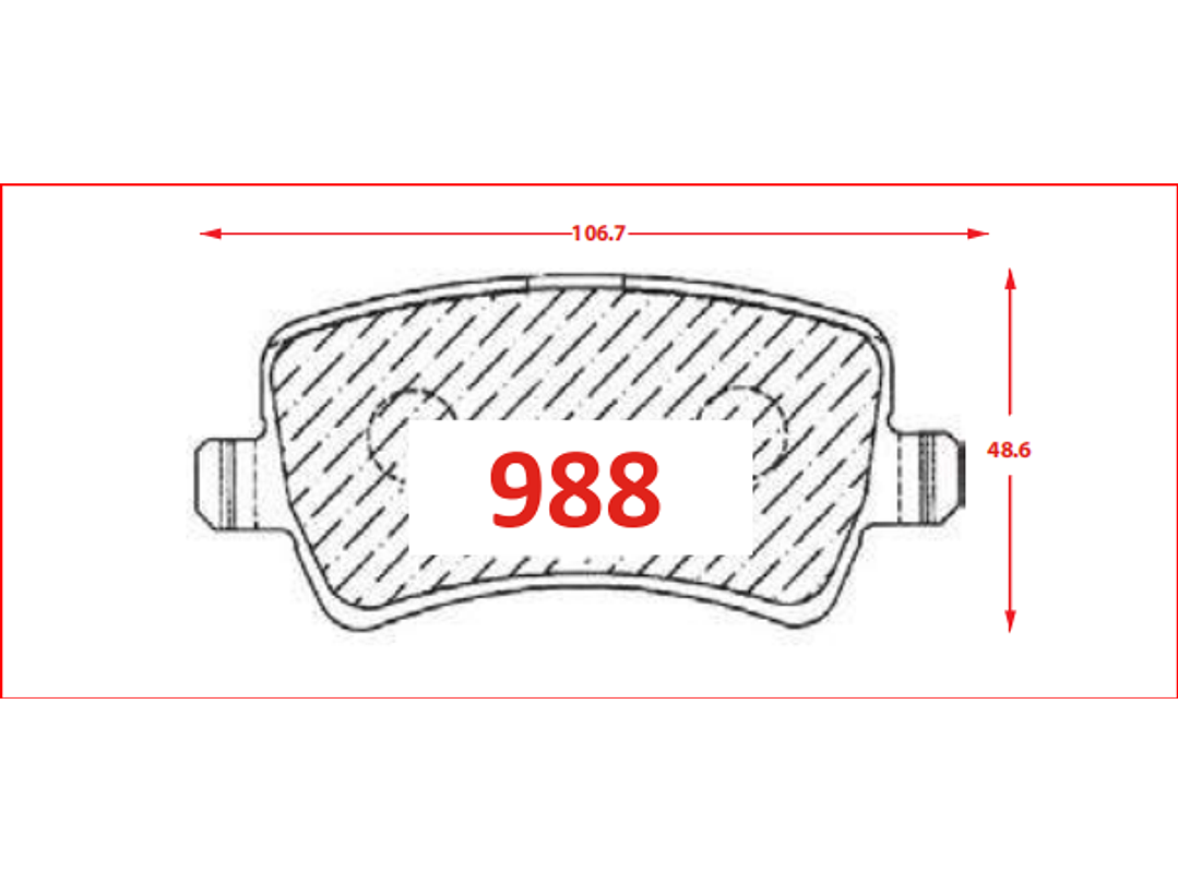 Pastillas De Freno Traseras Volvo XC 60 2.4 2011  GTX 2