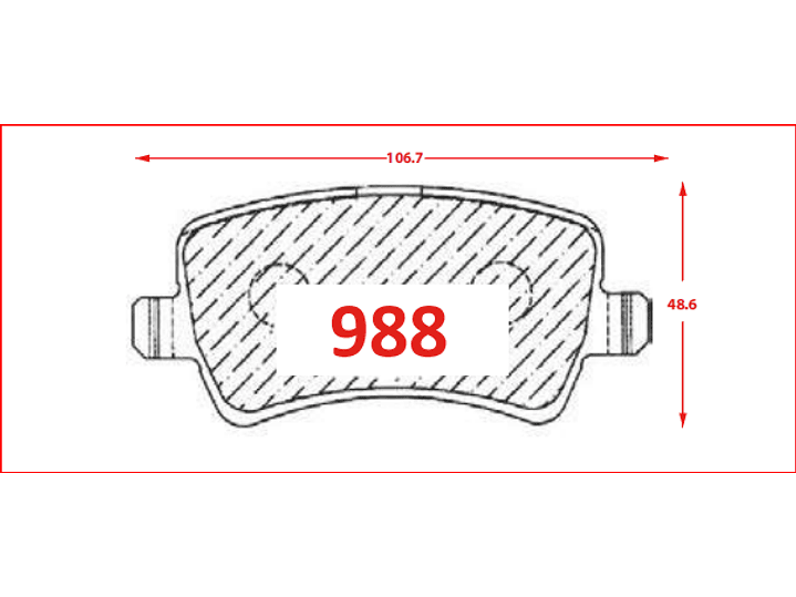 Pastillas De Freno Traseras Volvo XC 60 2.4 2011  GTX 2