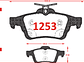 Pastillas De Freno Traseras Ford Focus 1.0 2010-2019 GTX - Miniatura 2