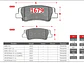 Pastillas de Freno Kia Sportage  2.0 2021->Traseras - Miniatura 2
