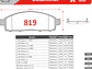 Pastillas de Freno Mitsubishi L200 Katana 2.5 2007-2014 Delanteras - Miniatura 2