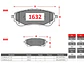 Pastillas de Freno Toyota Corolla 2.0 2022 en adelante Delanteras - Miniatura 2