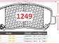 Pastillas de Freno Mazda CX5 2.5 2013 en adelante Delanteras - Miniatura 2