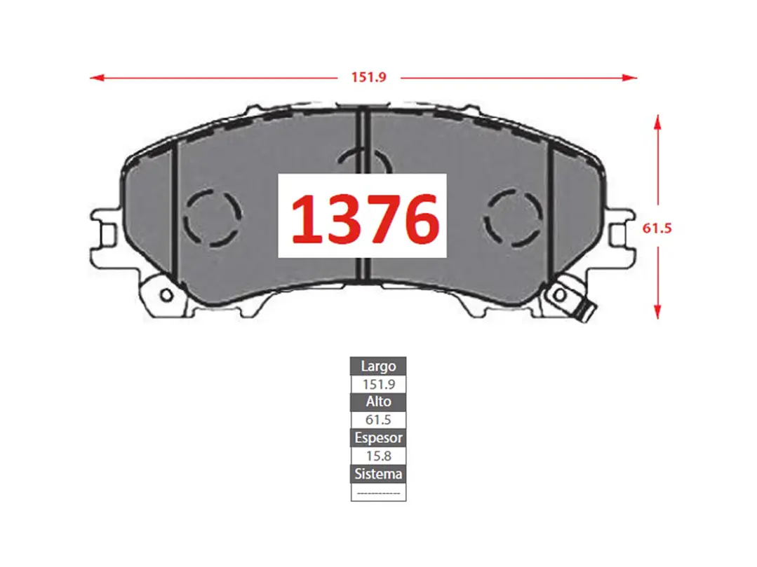 Pastillas de Freno Samsung QM6 2.0 2017-2019 Delanteras 2