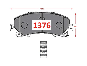 Pastillas de Freno Samsung QM6 2.0 2017-2019 Delanteras