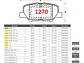 Pastillas de Freno Mazda 6 2.2 2013-2021 Traseras - Miniatura 2