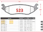 Pastillas de Freno Dodge Ram 1500 4.7 2002-2013 Traseras - Miniatura 2
