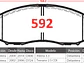 Pastillas de Freno Nissan Terrano D22 4WD 2.5 2004-2014 Delanteras - Miniatura 2