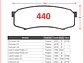 Pastillas de Freno Toyota Land Cruiser Prado 4.0 2003-2022 Traseras - Miniatura 2