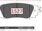 Pastillas de Freno Toyota Corolla Cross 2.0 2021 en adelante Traseras - Miniatura 2