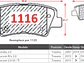 Pastillas de Freno Hyundai Creta MPI 1.4 2022-2024 Traseras - Miniatura 2